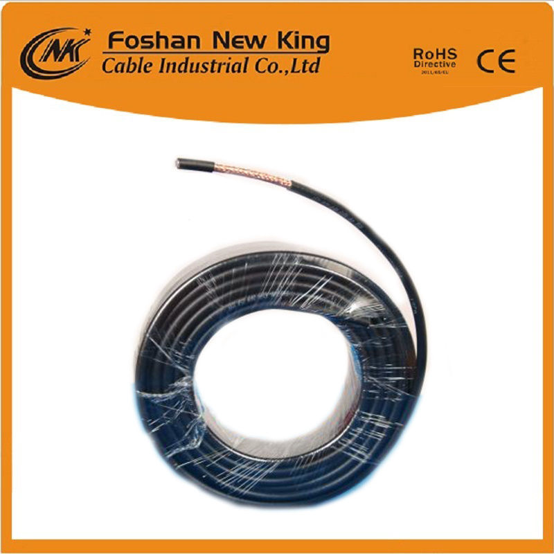 China Factory Rg11 Caoxial Cable with CCS Conductor and Foaming PE