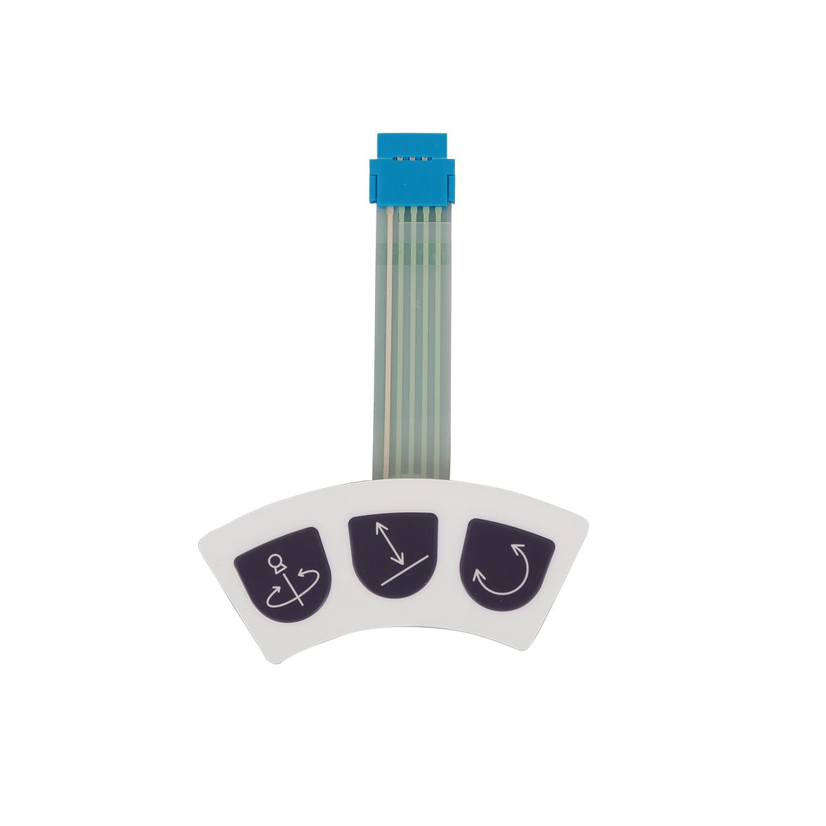 Board Spacer Graphic Overlay Control Keypads Membrane Switch