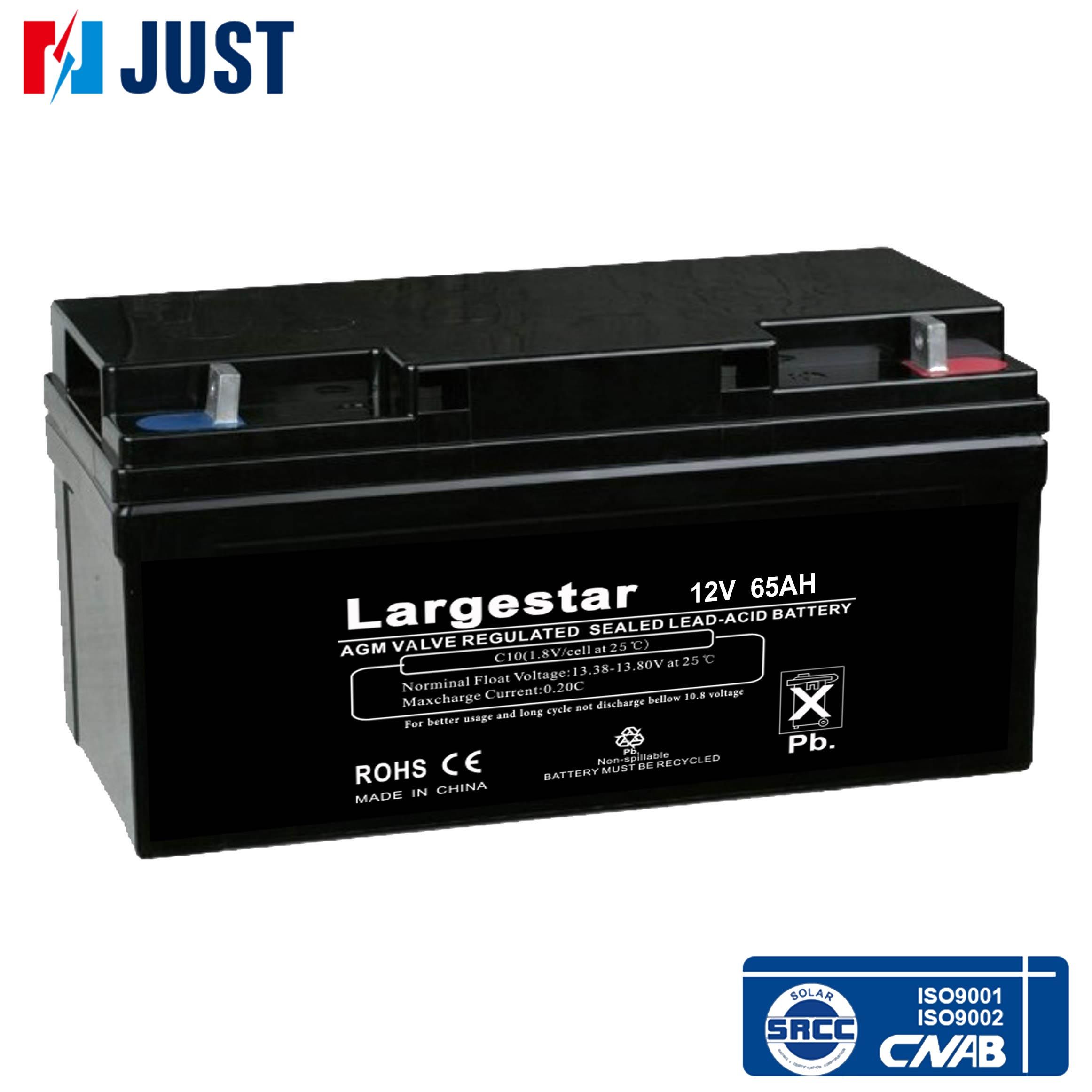 12V 65ah UPS Battery VRLA Battery