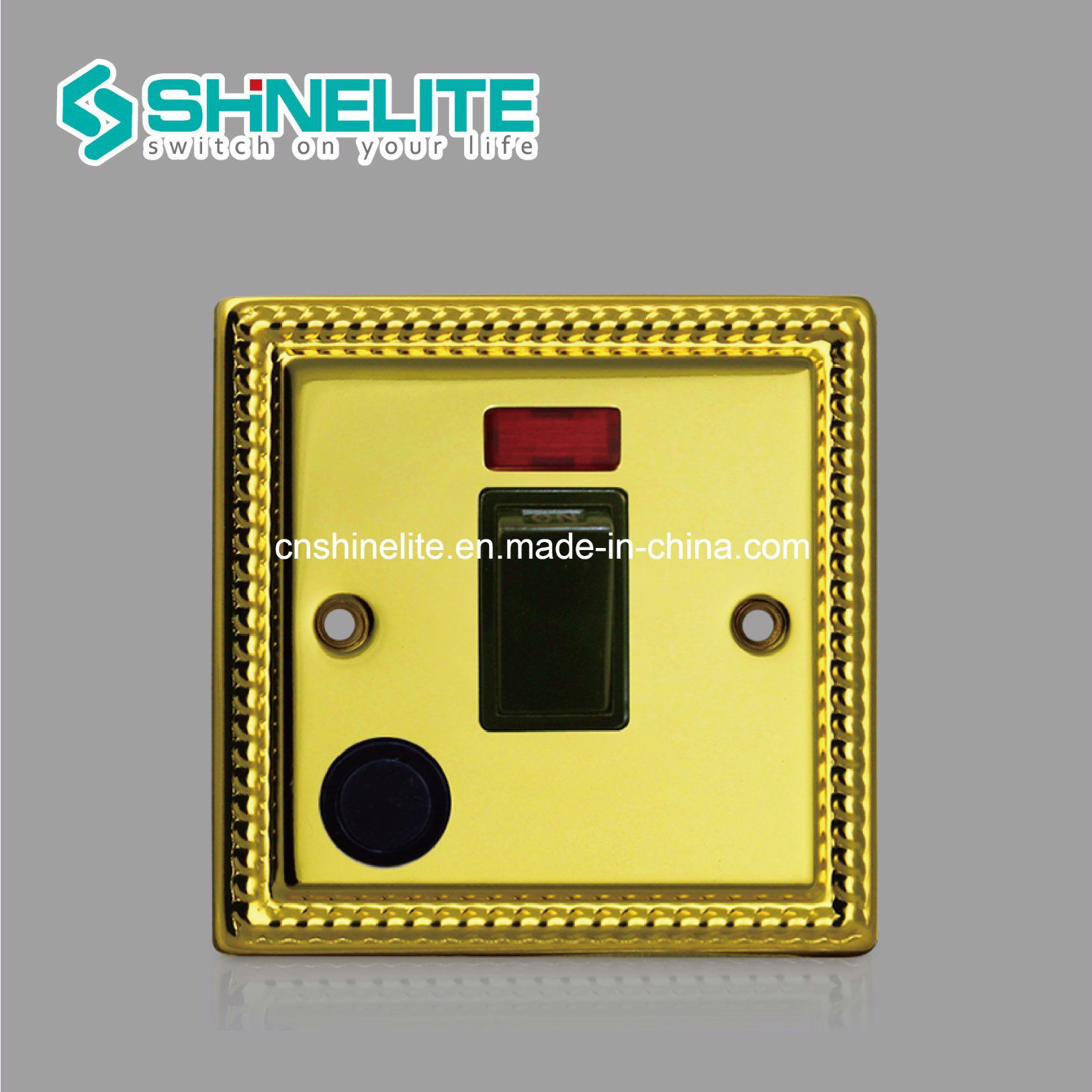 Best Price 20A 1 Gang Double Pole Switch with Neon