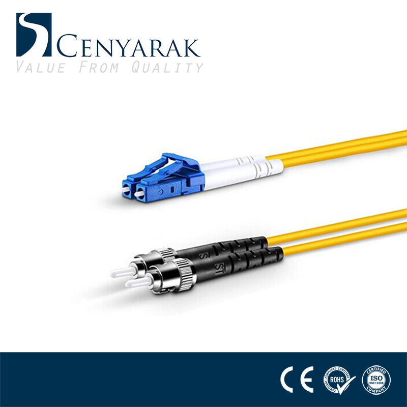 LC to St Single Mode Fiber Optic Patch Cord