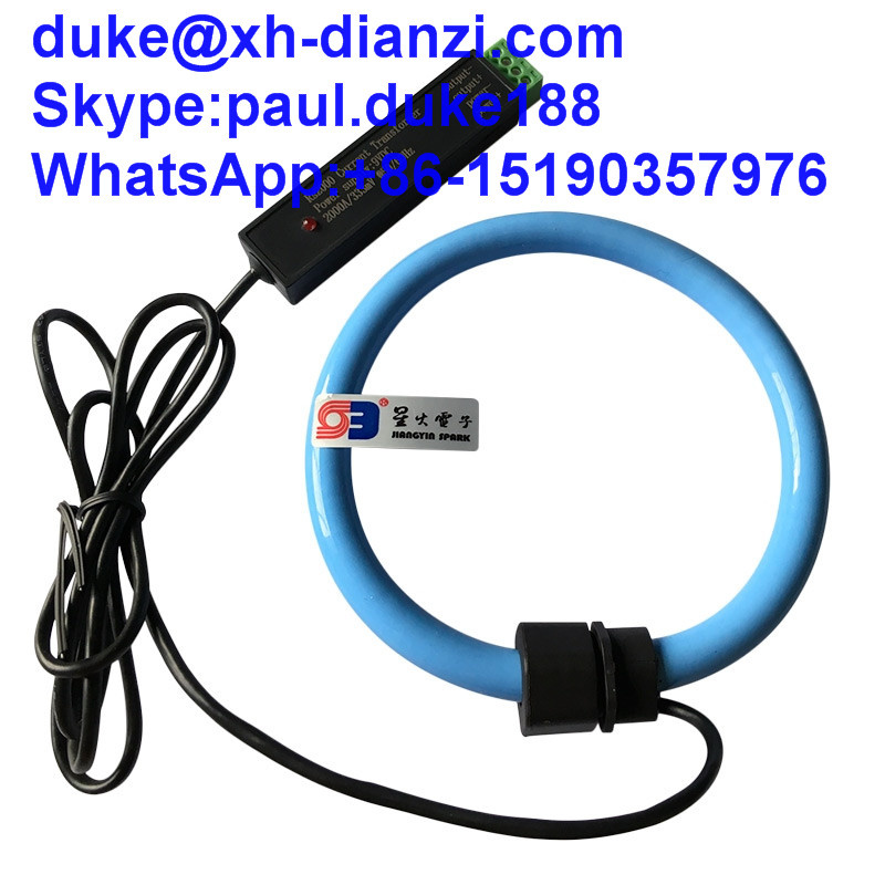 0.333V Output Clamp-on Current Logger Flexible Rogowski Coil