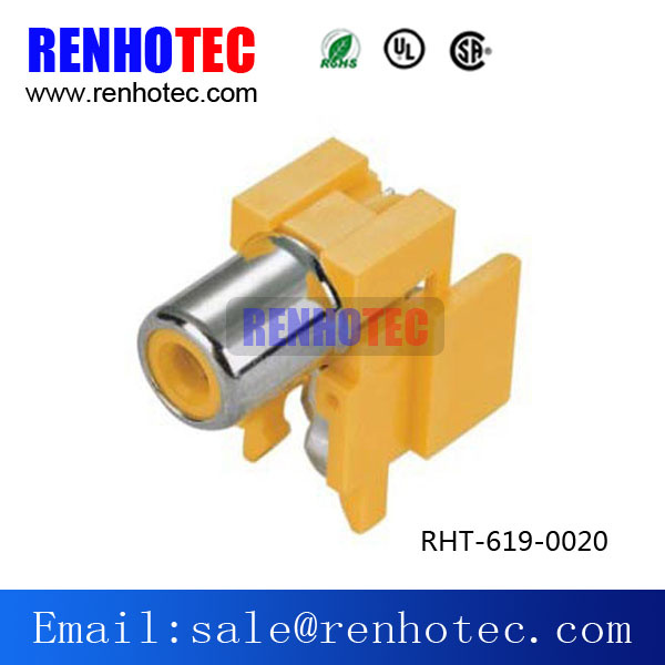 Types of Right Angle RCA Jack PCB Mount Connector