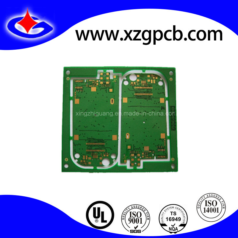 Double-Sided Rigid PCB Board with Immersion Gold Green Mask