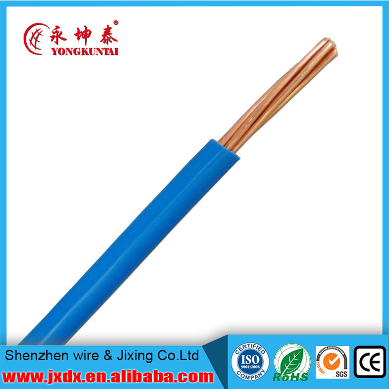 1.5mm 2.5mm 10mm Copper Core Red Color Electrical Wire / Cable / Cable Wiring