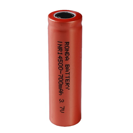 Rechargeable 3.7V Inr14500 800mAh Lithium Battery