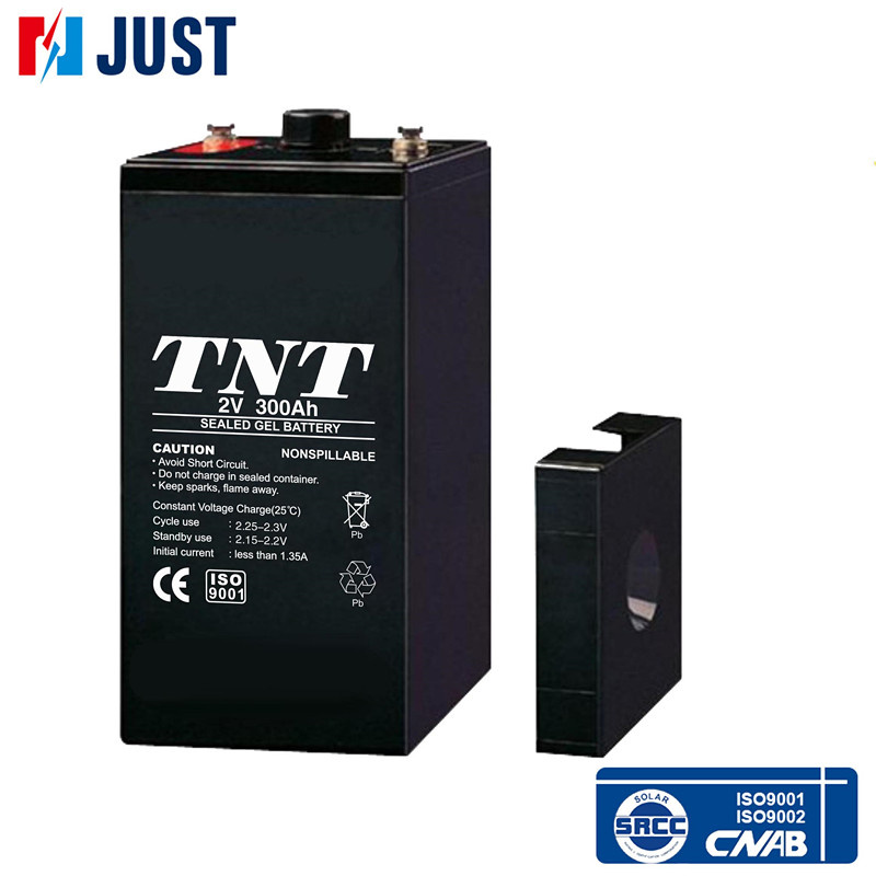 2V 300ah Sealed Gel Battery Solar Battery Deep Cycle