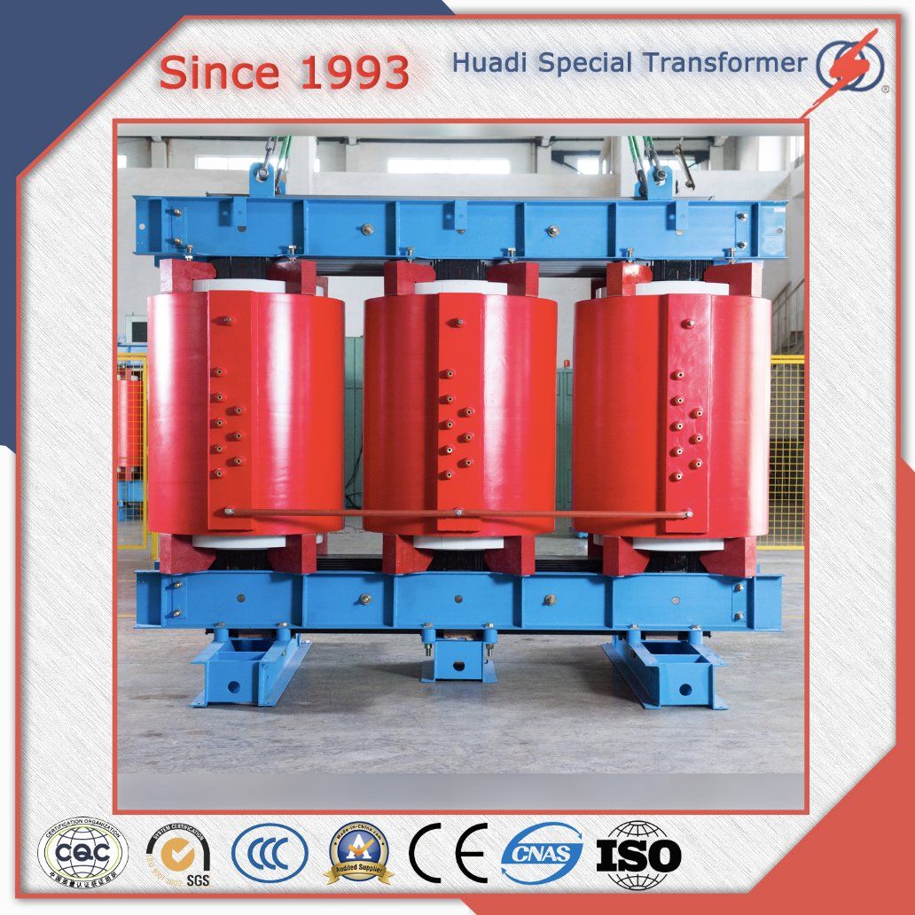 Epoxy Resin Cast 10kv 30-2500kVA 3 Phase Power Frequency Electric Transformer Dyn11 Yyn0