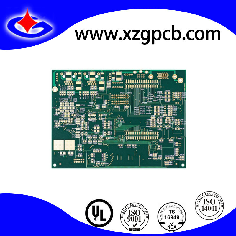 2 Layer Chemical Ni/Au PCB for Medical Equipment