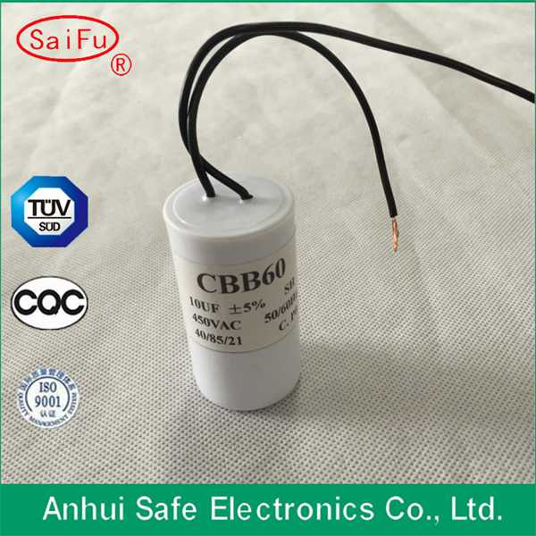 Cbb60 Capacitor 450V 8UF Well Pump Capacitor