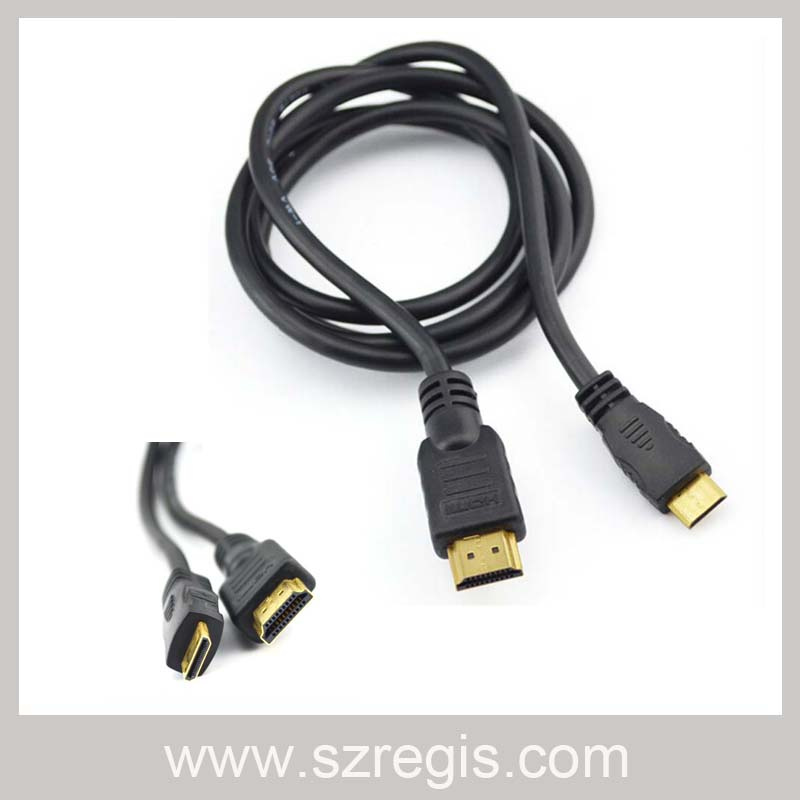 Tachograph Connection Television Male to HDMI 19p AV Data Cable