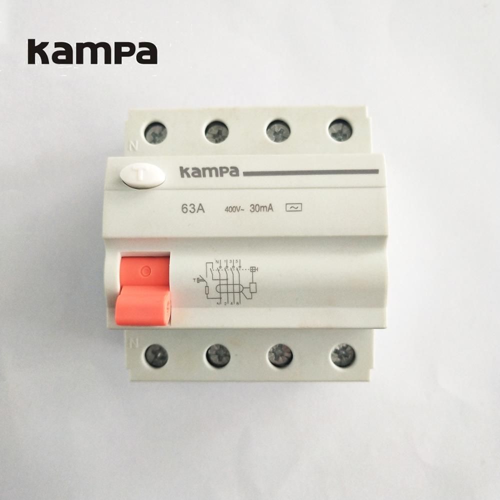 Kampa 4p 30mA 40A Protect Circuit Breaker RCCB