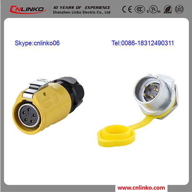 Cnlinko 5pin Auto Wiring Harness Connector with 18AWG Cable