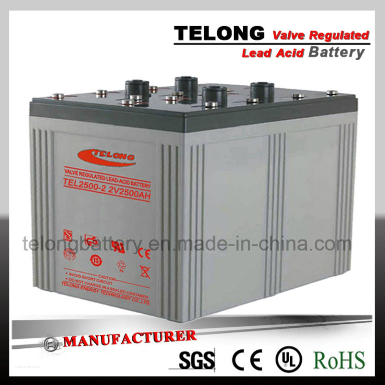 2V 2000ah Solar Power Battery with CE & UL Certificate