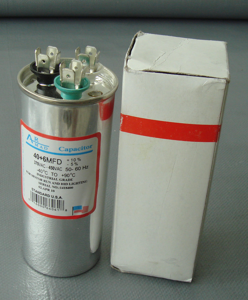 AC Motor Electrolytic Metallized Film Capacitor