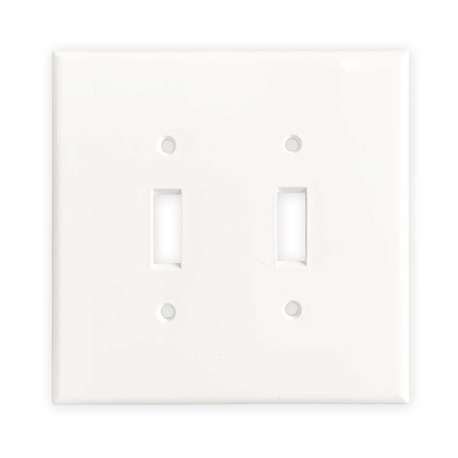 2-Gang Toggle Switch Cover, Standard Size 4.563
