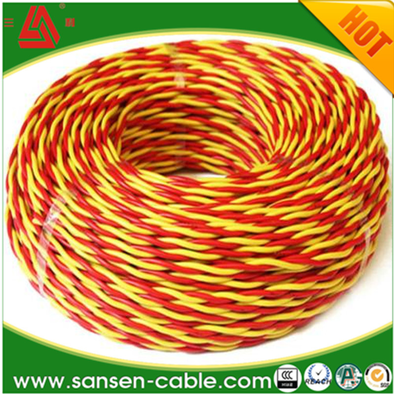 CCC (IEC) Copper Core PVC Insulation Twisted Jointed LSZH Flexible Wire