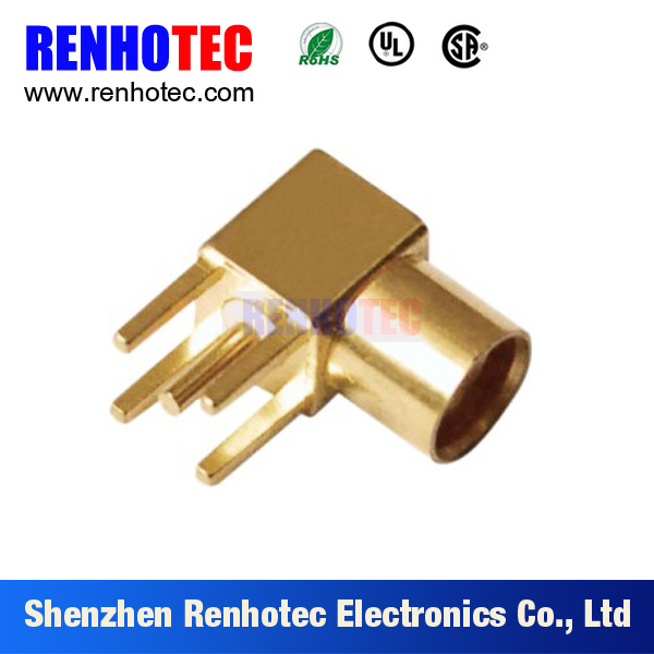 MCX Connector RF Connector for PCB, 90/180degree (RH-IO-0013)