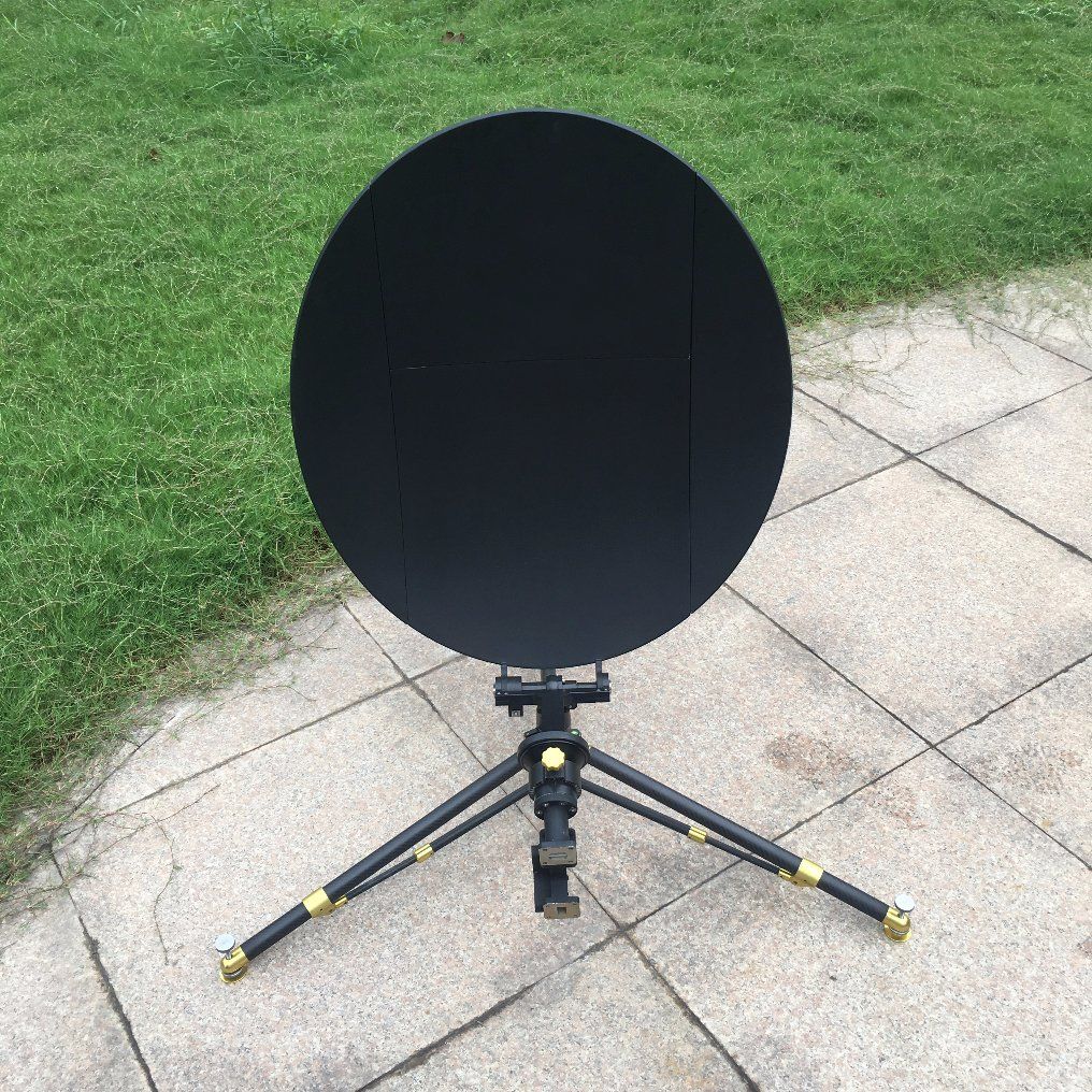 0.6m Carbon Fiber Flyaway Satellite Dish Antenna