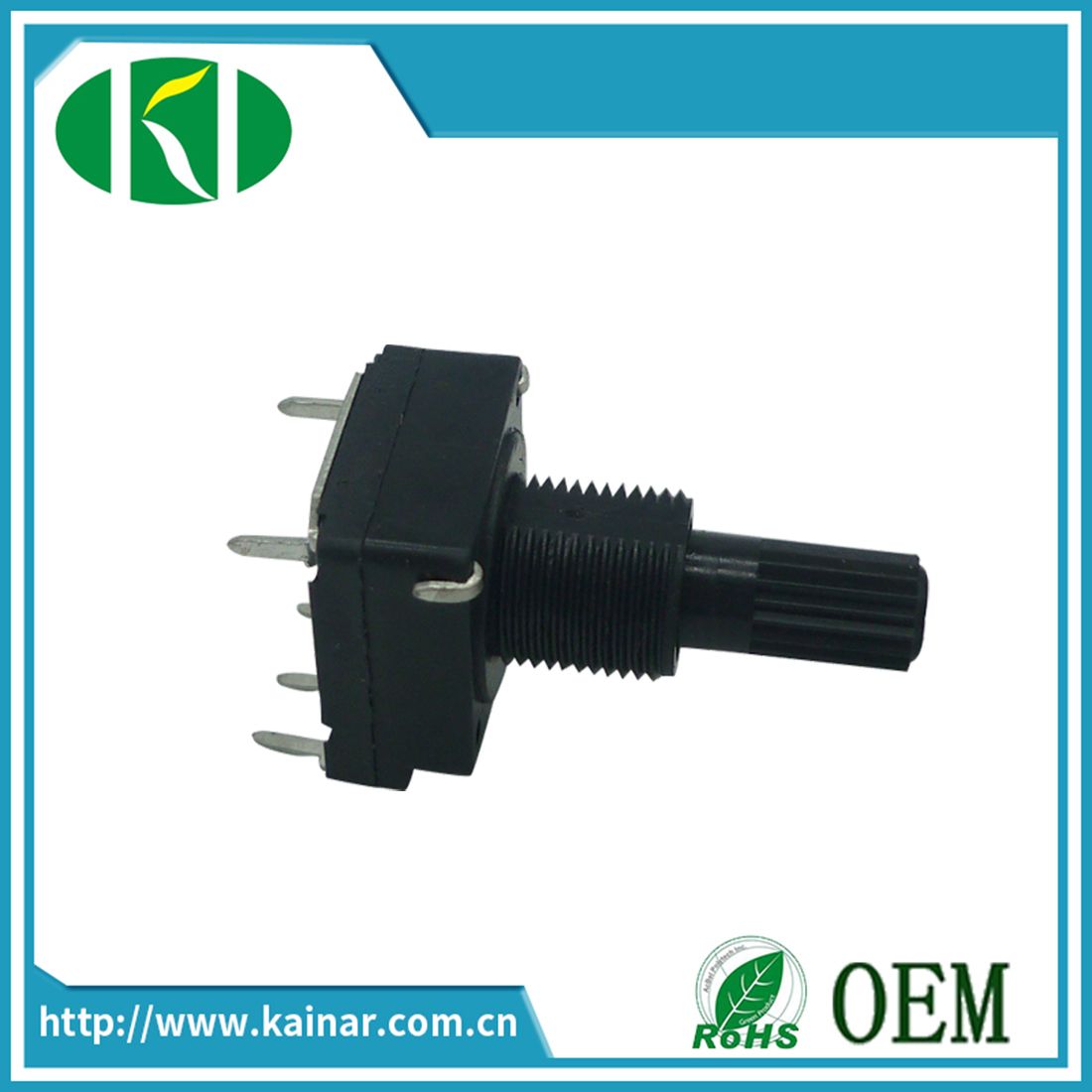 16mm Mono Rotary Potentiometer with Bracket Wh0162-1j