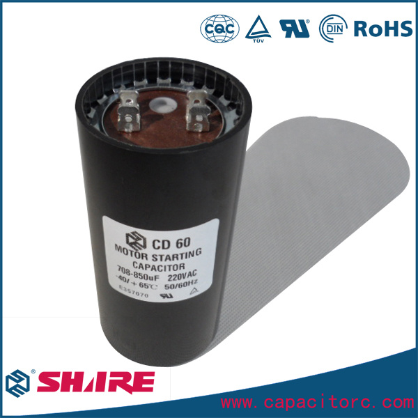 Electrolytic Motor Starting Capacitor for Refrigerator