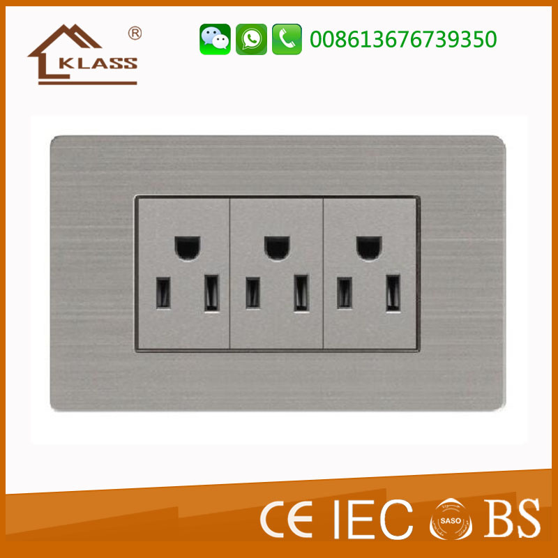 American Style Electrical 110V~250V Lighting Receptacle Outlets
