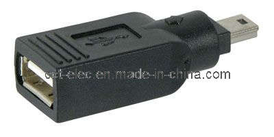 Adaptador USB a Femea PARA USB Mini-B 5pin Macho