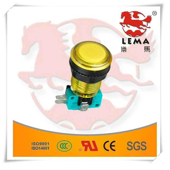 IP40 Protection Level 16A 250V Push Button Switch Pbs-003