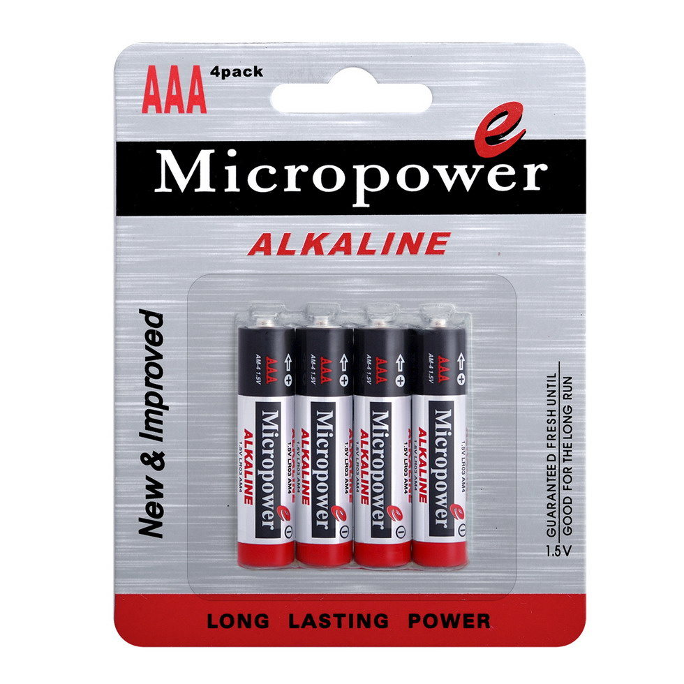 Super Quality Lr03 AAA Alkaline Dry Battery