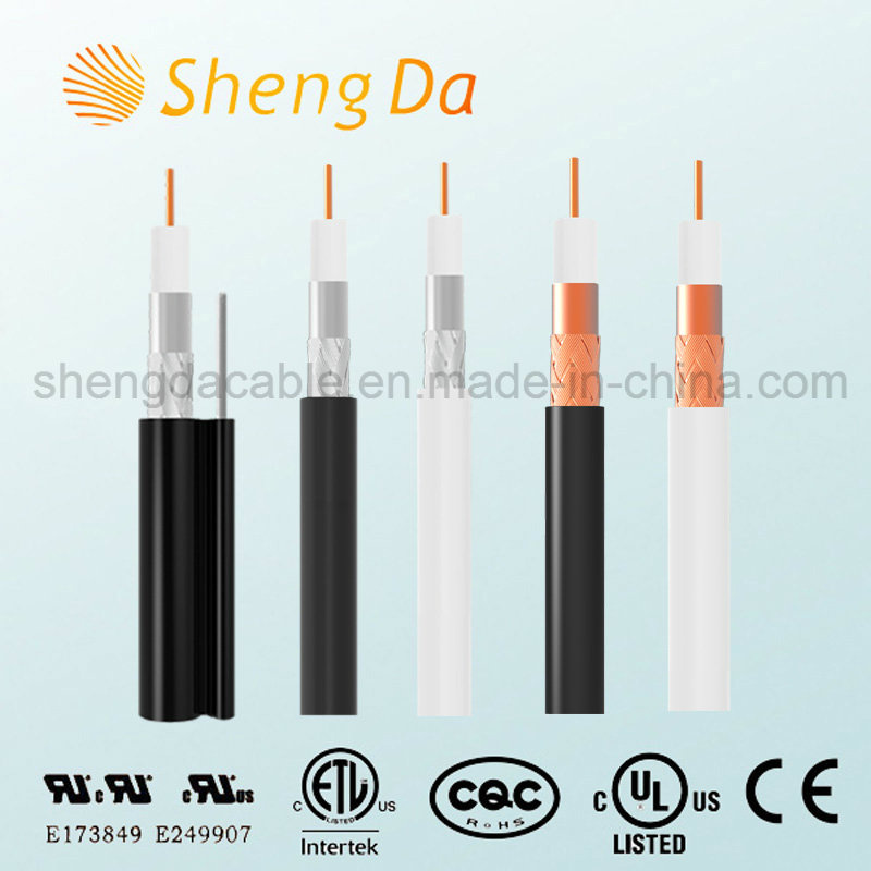 High-Frequency Transmission Cable for CCTV and CATV Rg Coax Cable