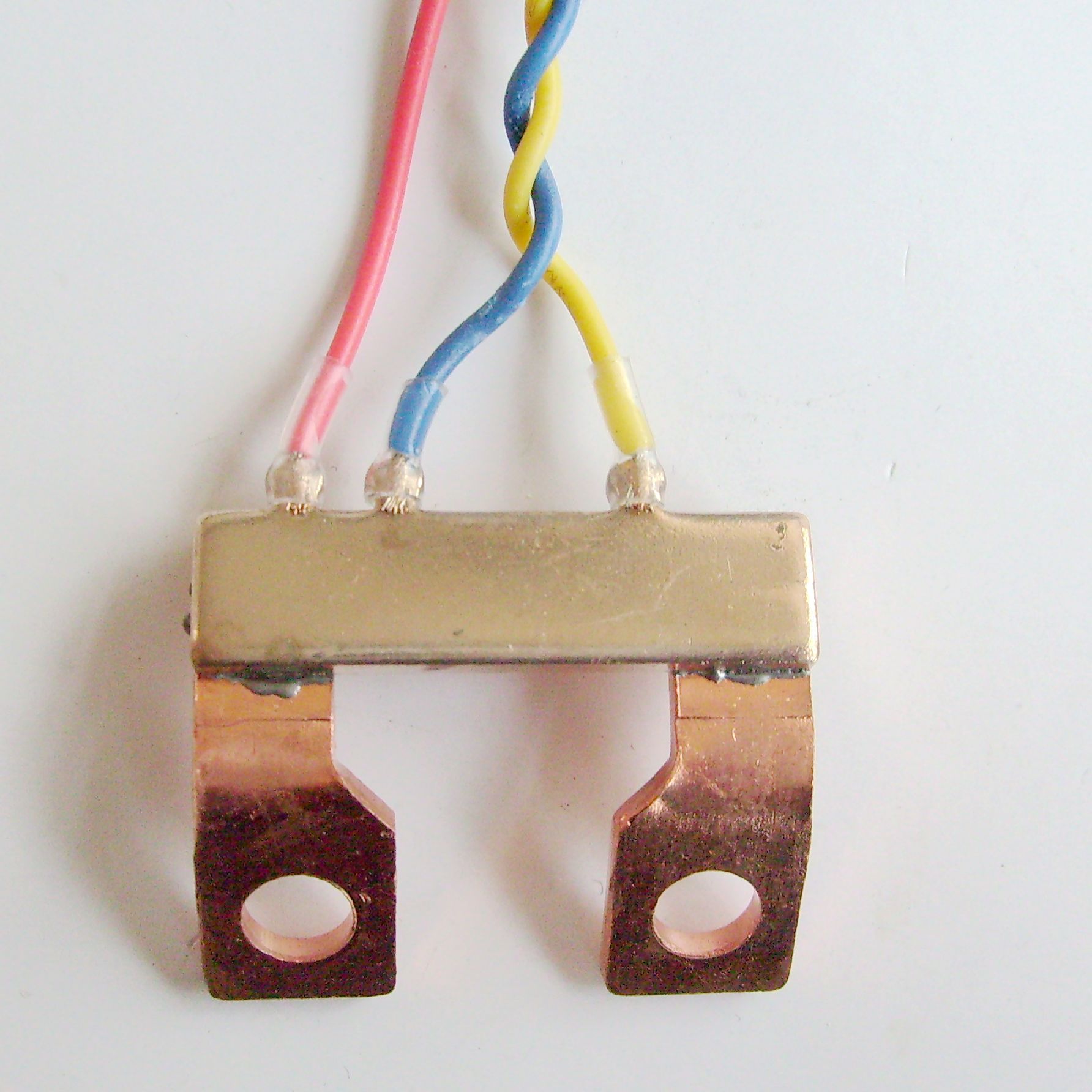 Shunt Sensor for Watt-Hour Meter 340 Micro Ohm