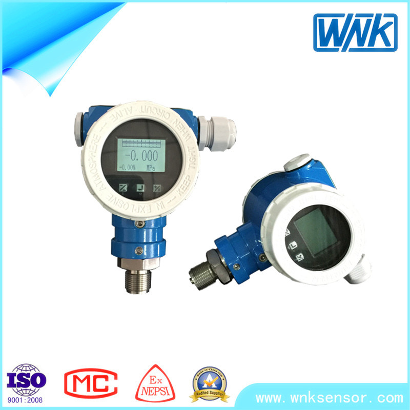 Intrinsical Safe 4-20mA Pressure Transmitter with Diffused Silicon Oil Filled Sensor