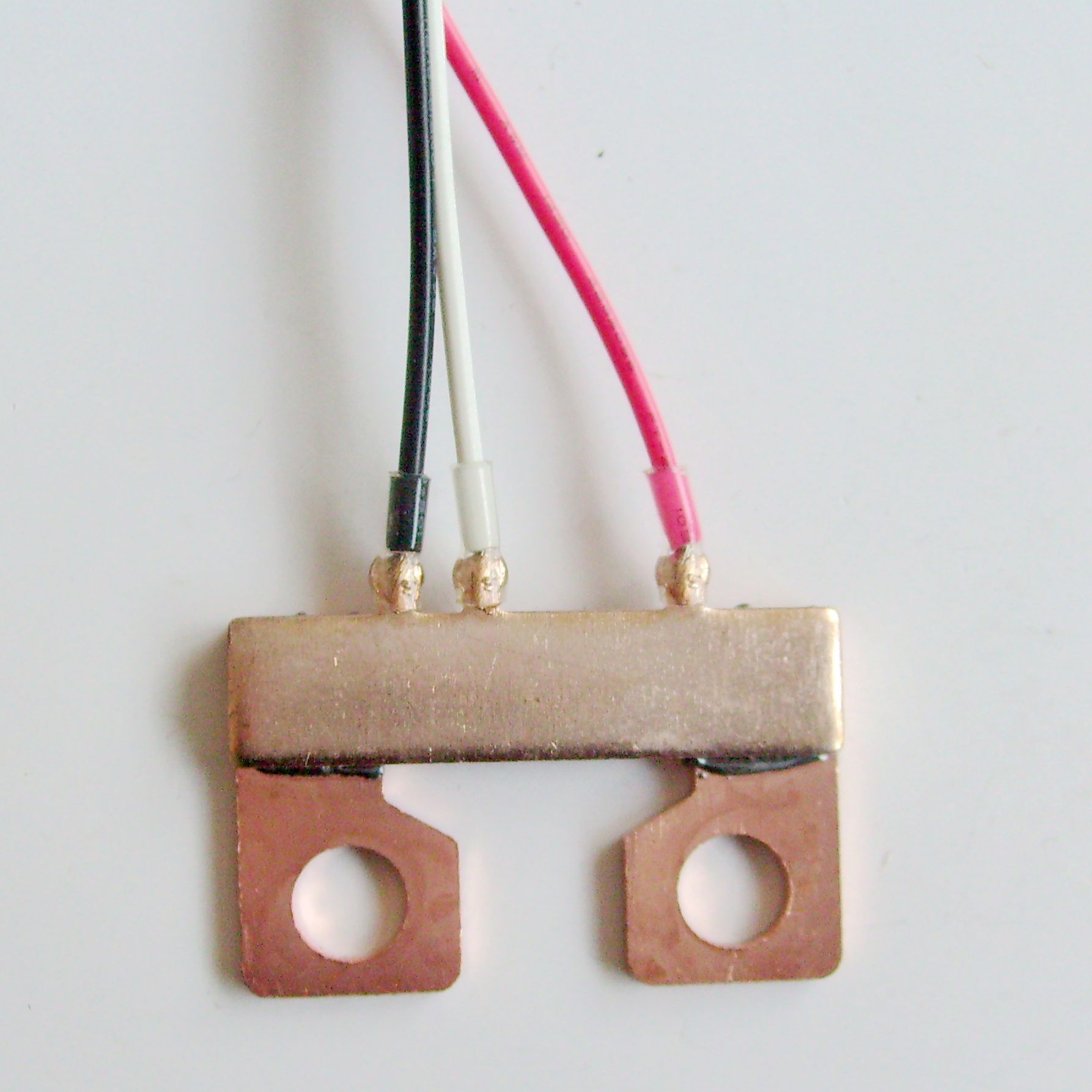 Braze Welding With AG-Based Alloy Shunt 300 Micro Ohm