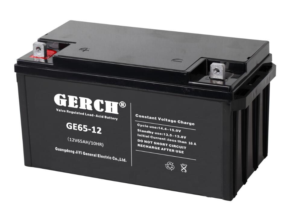 12V 65ah Deep Cycle VRLA Lead Acid Battery Solar System Storage Battery