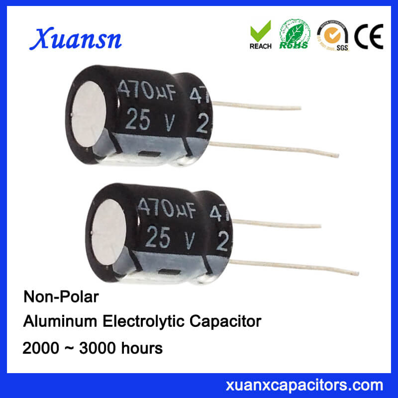 470UF 25V Np High Quality Electrolytic Capacitor