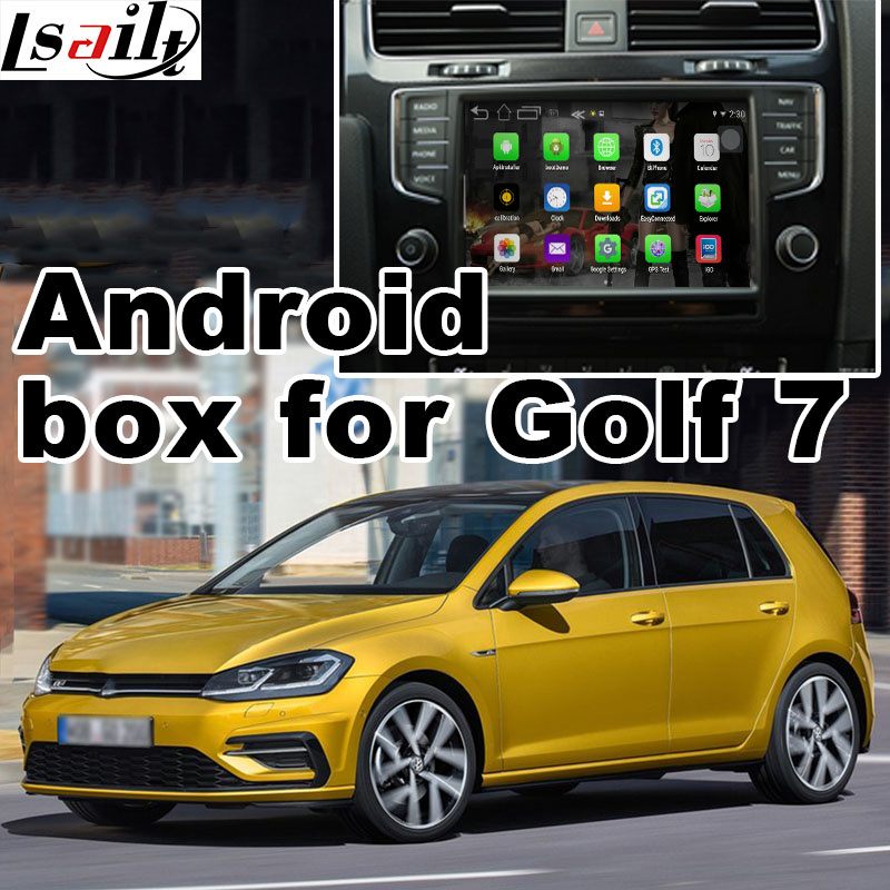 Car Android GPS Navigation Video Interface for VW Golf 7, Touran, Passat, Variant, (MIB2) Upgrade Touch Navigation, WiFi, Bt, Mirrorlink, HD 1080P, Google Map