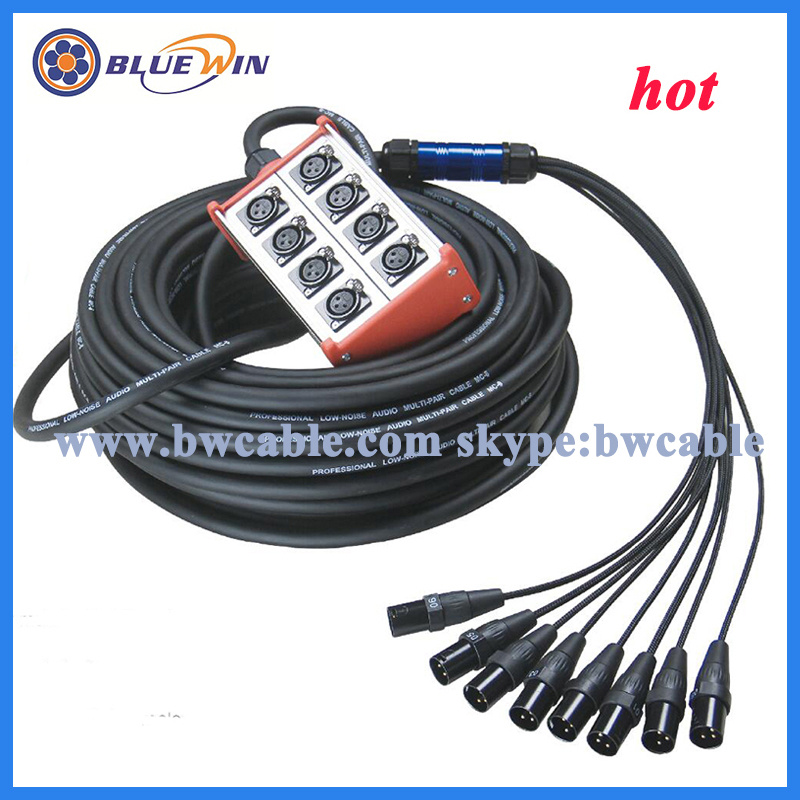 Audio 8 Channel Drop Snake Cable - PRO Audio Sub Snake