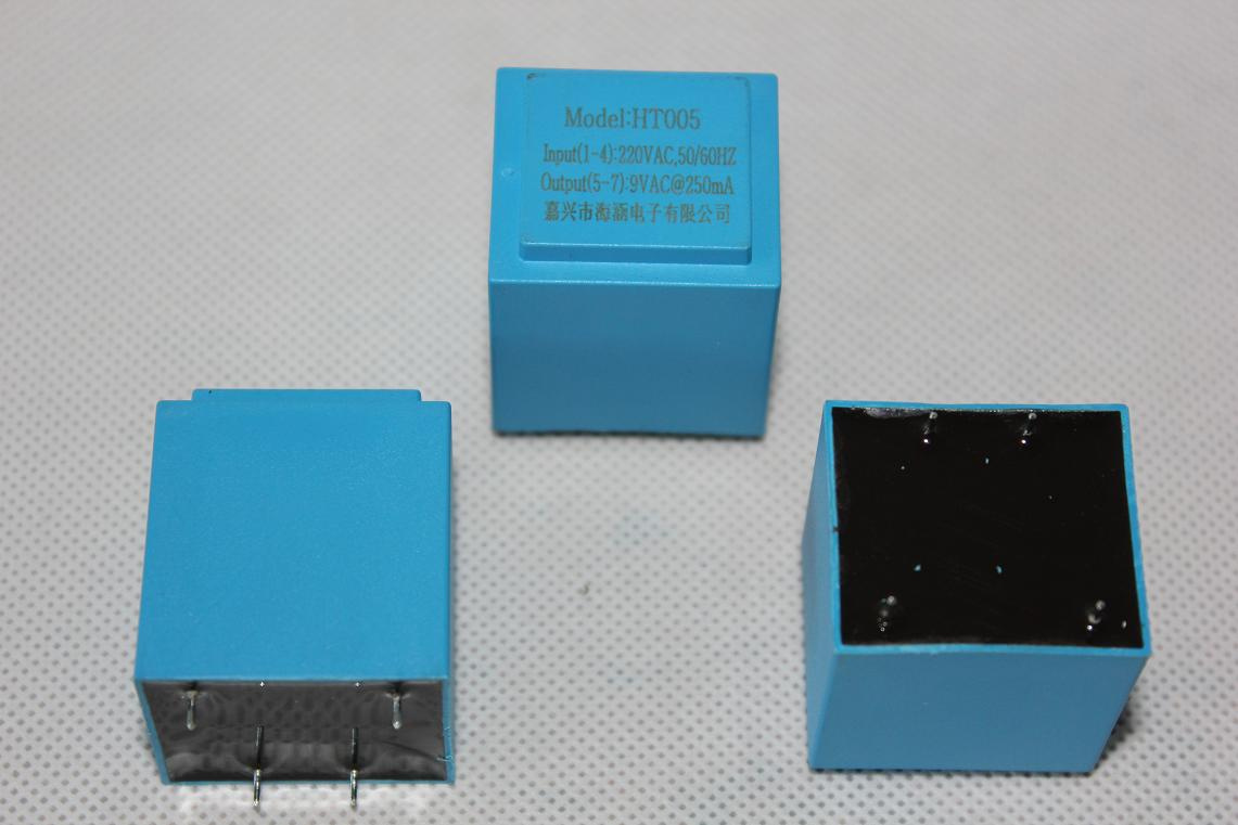 Transformer with 9VAC 250mA