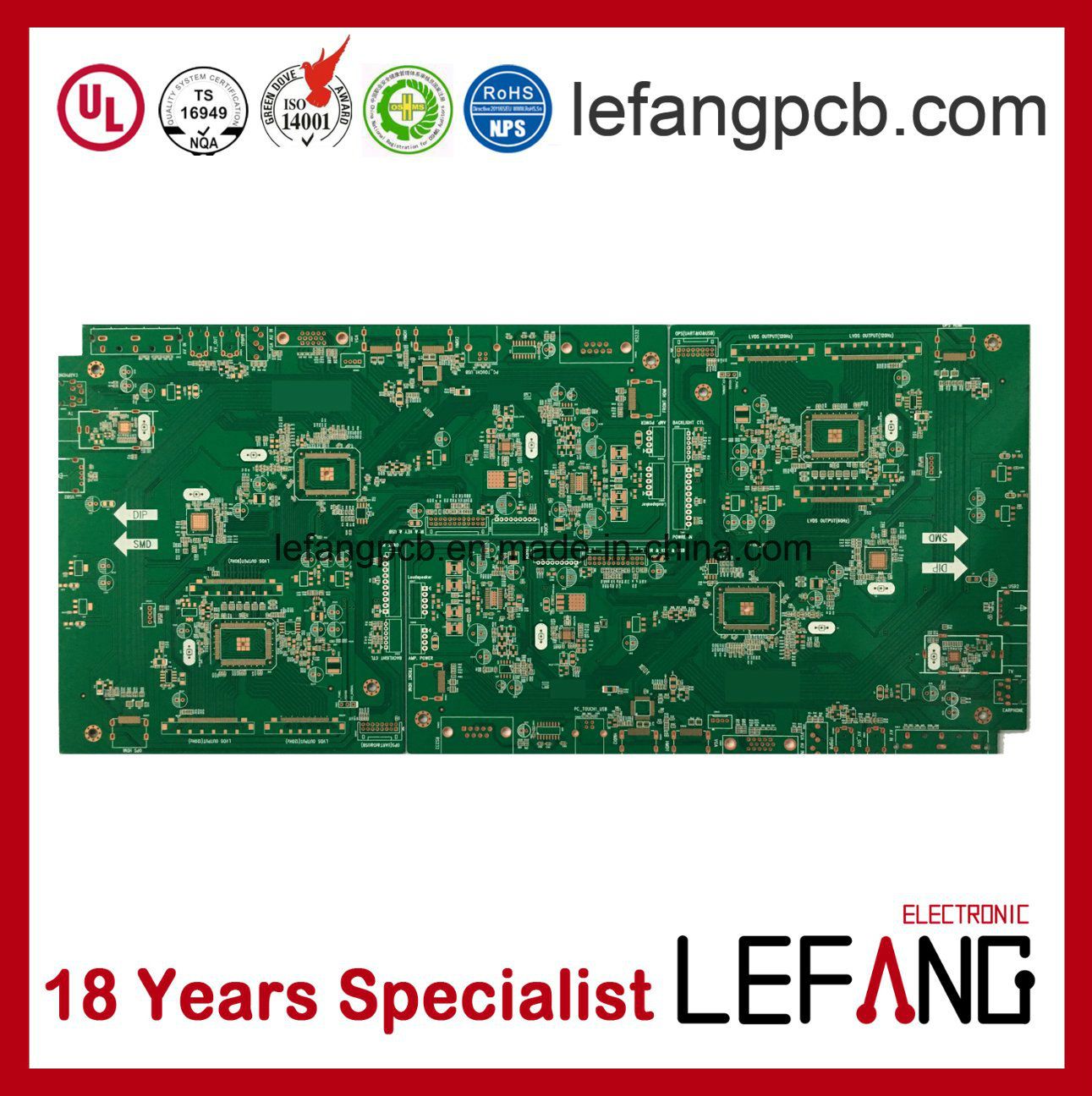 Double-Sided Industrial PCB Printed Circuit Board