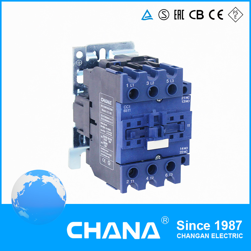 Cc1 Series 65A AC Contactor with Semko, CB, Ce Approved