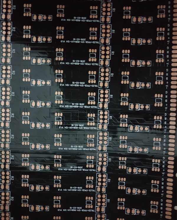 Black Mask Flex PCB for LED with High Quality