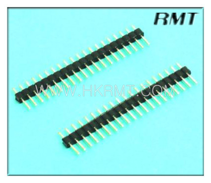 Pin Header 1.27 Single 180 Degree