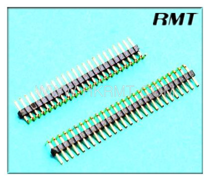 Pin Header 1.00mm Single 90 Degree