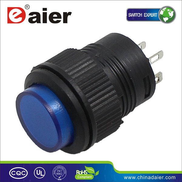 Push Switch, 12volt Illuminated Push Button Switch (R16-503AD/R16-503BD)