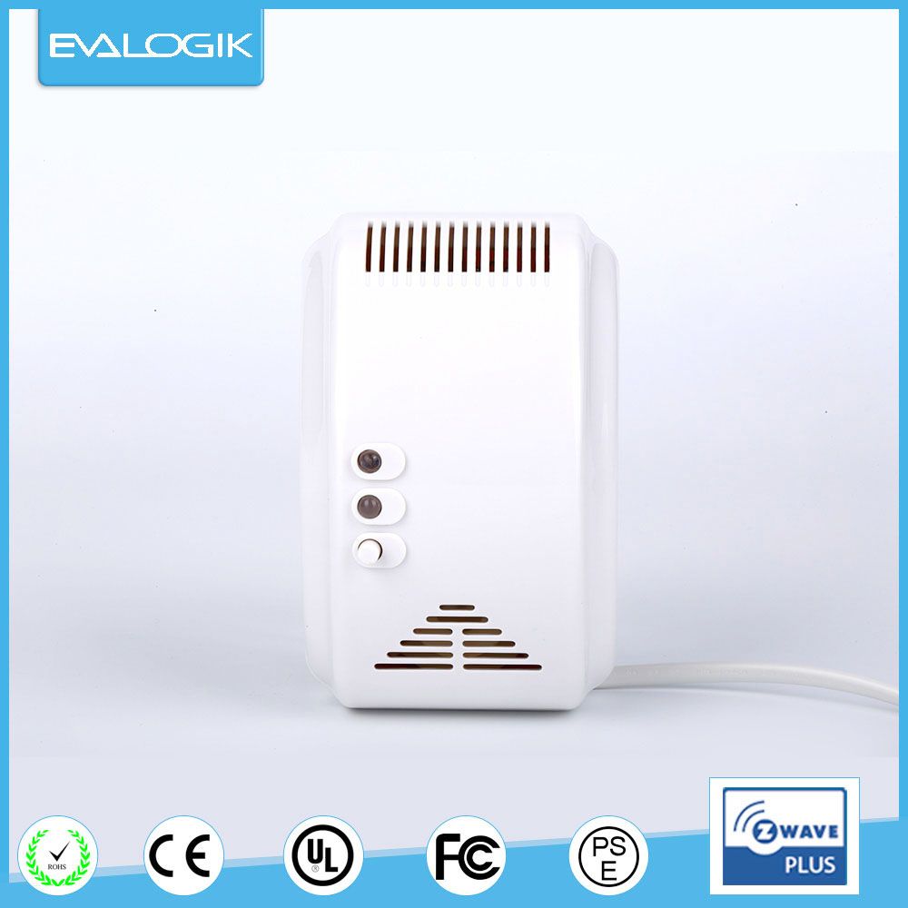 Z-Wave Wall Type Rechargeable Smart Gas Leak Detector (ZW14)