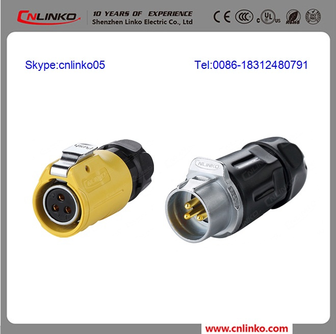 IP65 Quick Inline Wire Connectors for Mechine