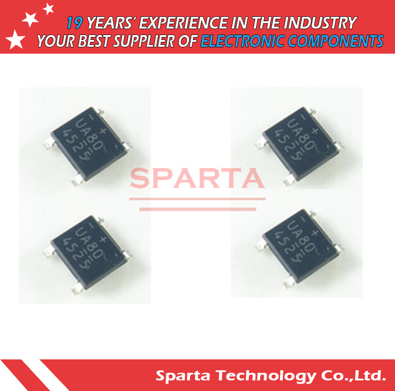 D1uba80 Sopa-4 Surface Mount Glass Passivated Bridge Rectifier