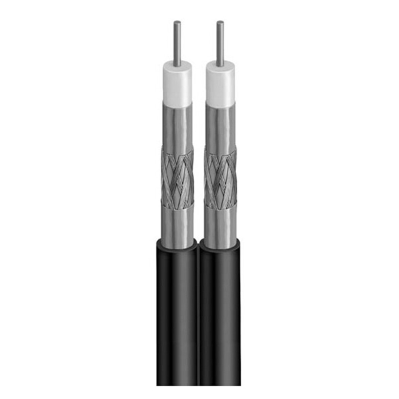 Dual Cable/ Twin Cable CCTV Coaxial Cable (RG59)