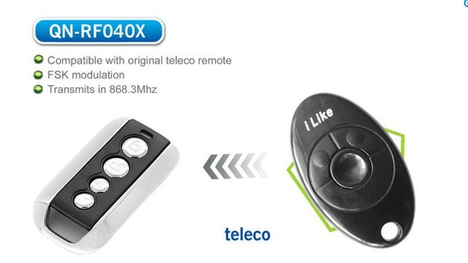 Rolling Code Remote Replace with Original Remote Teleco