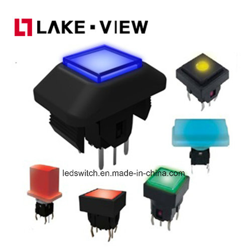 SGS Illuminated Dustproof Waterproof Micro 6*6mm LED Illuminated Tact Switch